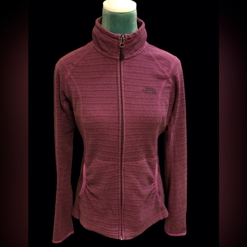 North Face full zip fleece jacket
